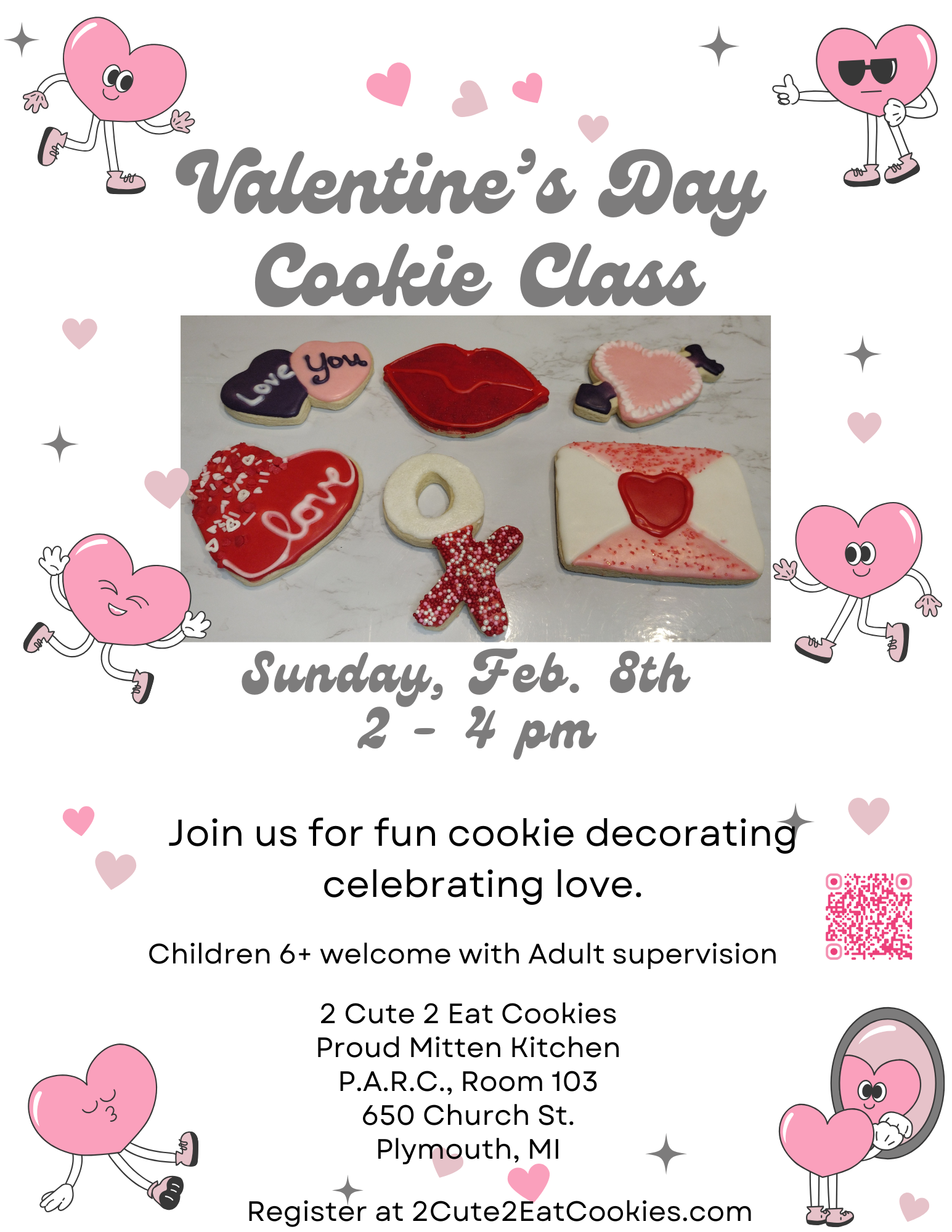 Valentines Day Cookie Decorating